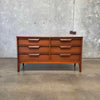 Mid Century Modern Walnut Dresser By Johnson Carper Circa 1955