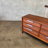 Mid Century Modern Walnut Dresser By Johnson Carper Circa 1955
