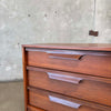 Mid Century Modern Walnut Dresser By Johnson Carper Circa 1955