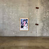 Vintage 90's Frida Kahlo Framed Poster
