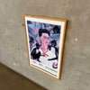 Vintage 90's Frida Kahlo Framed Poster