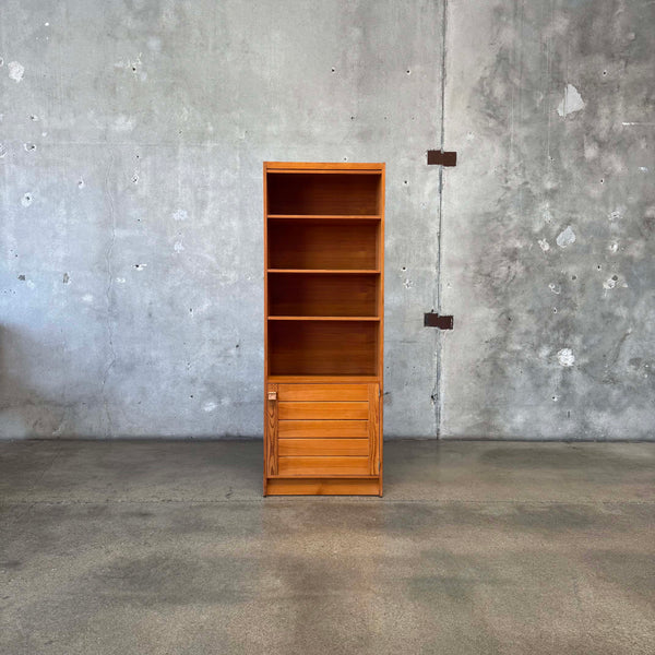 Mid Century Scandinavian Pine Book Shelf #1