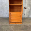 Mid Century Scandinavian Pine Book Shelf #1
