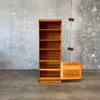 Mid Century Scandinavian Pine Book Shelf #1