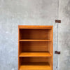Mid Century Scandinavian Pine Book Shelf #1