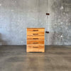 Mid Century Solid Maple Tall Dresser By Cushman "Colonial Creations"