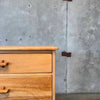 Mid Century Solid Maple Tall Dresser By Cushman "Colonial Creations"
