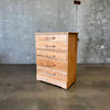 Mid Century Solid Maple Tall Dresser By Cushman "Colonial Creations"