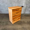 Mid Century Solid Maple Tall Dresser By Cushman "Colonial Creations"