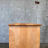 Mid Century Solid Maple Tall Dresser By Cushman "Colonial Creations"