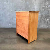 Mid Century Solid Maple Tall Dresser By Cushman "Colonial Creations"