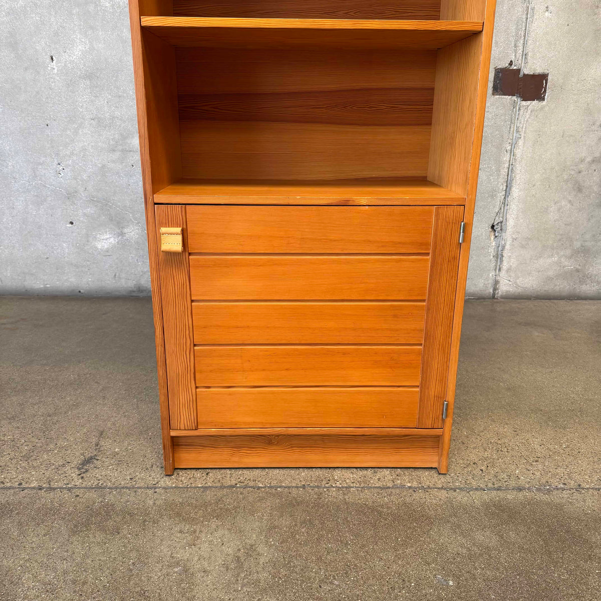 Mid Century Scandinavian Pine Book Shelf #2