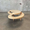 Mid Century Kidney Coffee Table