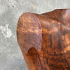 Male Torso Carved Wood Bust - Signed 1979