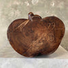 Male Torso Carved Wood Bust - Signed 1979