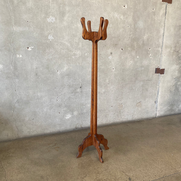 Antique Oak Hat Rack