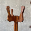 Antique Oak Hat Rack