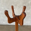 Antique Oak Hat Rack