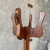 Antique Oak Hat Rack