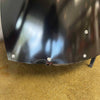Vintage Mid Century Modern Black Porcelain Enamel Finish Preway Fireplace