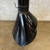 Vintage Mid Century Modern Black Porcelain Enamel Finish Preway Fireplace
