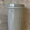 Vintage MCM Original Ash Porcelain Enamel Finish Malm "Zircon" Fireplace Pipe #1