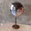 Antique 1950's Double Sided Mirror & Magnifier