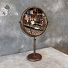 Antique 1950's Double Sided Mirror & Magnifier