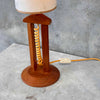 Scandinavian Pine Table Lamp