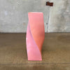 Vintage Large Twist Ceramic Vase