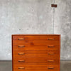 Danish Modern Highboy Dresser In Teak