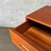 Danish Modern Highboy Dresser In Teak