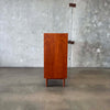 Danish Modern Highboy Dresser In Teak