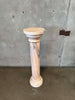Vintage Blush Marble Pedestal #1