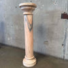 Vintage Blush Marble Pedestal #2