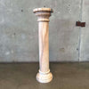 Vintage Blush Marble Pedestal #3