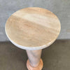 Vintage Blush Marble Pedestal #4