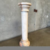 Vintage Blush Marble Pedestal #5