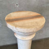 Vintage Blush Marble Pedestal #5