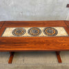 Mid Century Danish Rosewood Dropleaf Dining Table