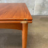 Teak & Oak Flip Top Dining Table By Borge Mogensen For Soberg Mobelfabrik