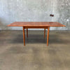 Teak & Oak Flip Top Dining Table By Borge Mogensen For Soberg Mobelfabrik