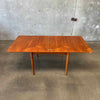 Teak & Oak Flip Top Dining Table By Borge Mogensen For Soberg Mobelfabrik