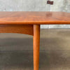 Teak & Oak Flip Top Dining Table By Borge Mogensen For Soberg Mobelfabrik
