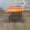 Teak & Oak Flip Top Dining Table By Borge Mogensen For Soberg Mobelfabrik