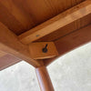 Teak & Oak Flip Top Dining Table By Borge Mogensen For Soberg Mobelfabrik