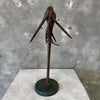 Itzik Benshalom Bronze Dancing Woman Sculpture