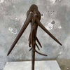 Itzik Benshalom Bronze Dancing Woman Sculpture