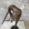 Itzik Benshalom Bronze Dancing Woman Sculpture