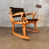 Angel Pazmino for Muebles de Estilo, 1967 Quito Ecuador Designer Rocker